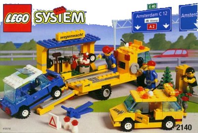 LEGO onderdeel ANWB Roadside Assistance Crew (2140-1)
