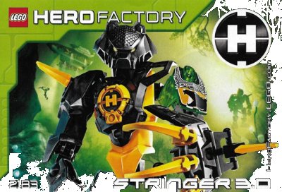 LEGO onderdeel Stringer 3.0 (2183-1)