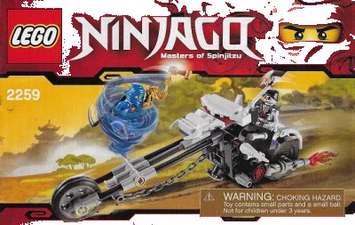 LEGO onderdeel Skull Motorbike (2259-1)