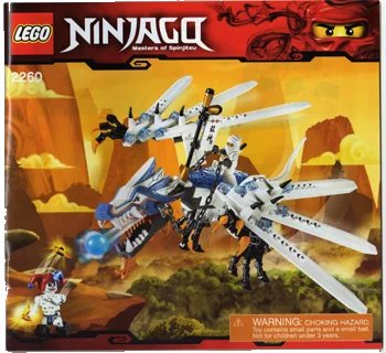 LEGO onderdeel Ice Dragon Attack (2260-1)