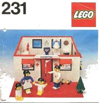 LEGO part Hospital 231-1