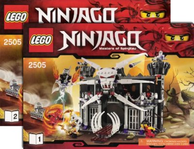 LEGO onderdeel Garmadon's Dark Fortress (2505-1)