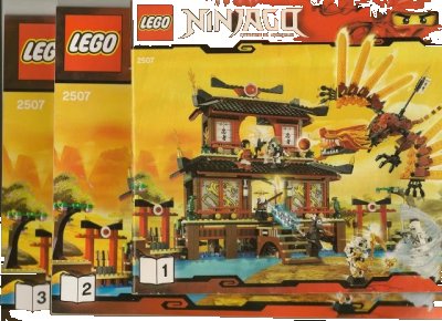 LEGO onderdeel Fire Temple (2507-1)