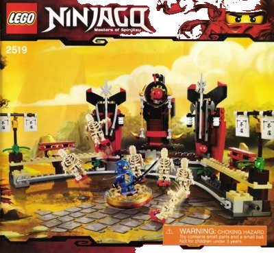 LEGO onderdeel Skeleton Bowling (2519-1)