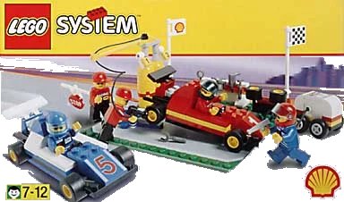 LEGO onderdeel Formula 1 Pit Stop (2554-1)