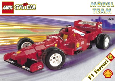 LEGO onderdeel Ferrari Formula 1 Racing Car (2556-1)
