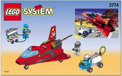 LEGO onderdeel Airshow (Red Tiger) (2774-1)