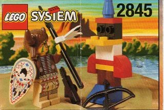LEGO onderdeel Indian Chief (2845-1)