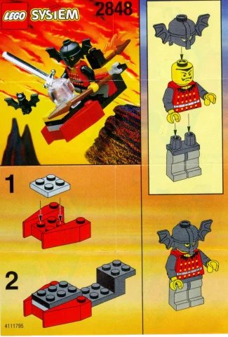 LEGO onderdeel Fright Knights Flying Machine (2848-1)