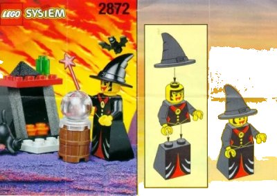 LEGO onderdeel Witch and Fireplace (2872-1)