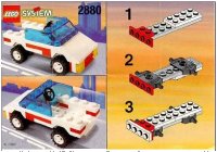 LEGO onderdeel Open-Top Jeep 2880-1