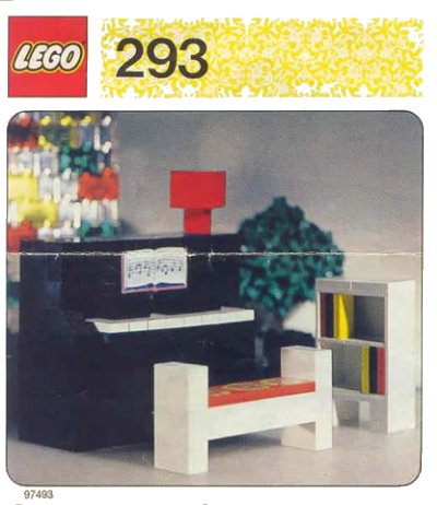 LEGO onderdeel Piano (293-1)