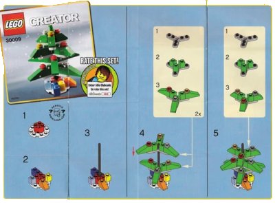 LEGO onderdeel Christmas Tree polybag (30009-1)