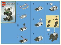 LEGO part Panda polybag 30026-1