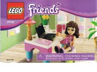 LEGO onderdeel Olivia's Desk polybag 30102-1