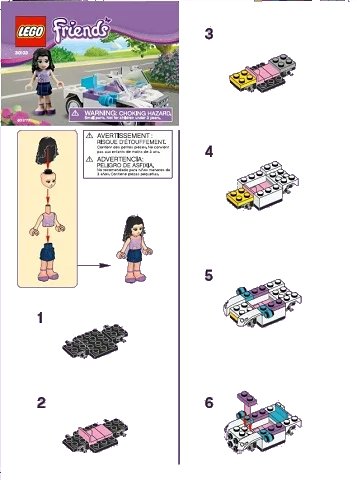 LEGO onderdeel Car polybag (30103-1)