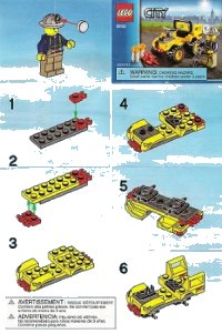 LEGO onderdeel Mining Quad polybag 30152-1
