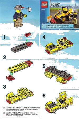 LEGO onderdeel Mining Quad polybag (30152-1)