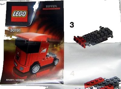 LEGO onderdeel Scuderia Ferrari Truck polybag (30191-1)