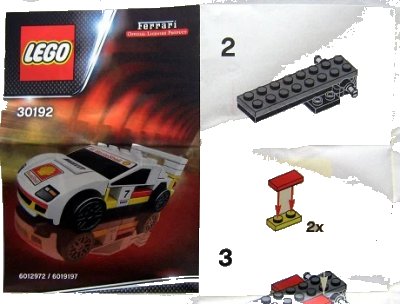 LEGO onderdeel Ferrari F40 polybag (30192-1)
