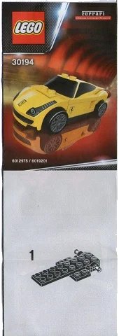 LEGO part 458 Italia polybag 30194-1