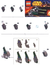 LEGO part Anakin's Jedi Intercepter - Mini polybag 30244-1