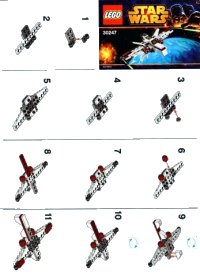 LEGO part ARC-170 Starfighter - Mini polybag 30247-1