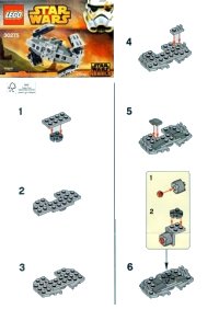 LEGO part TIE Advanced Prototype - Mini polybag 30275-1