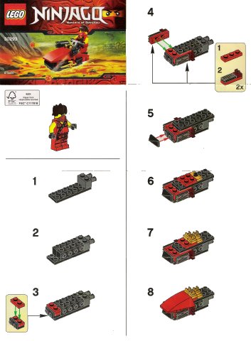 LEGO part Kai Drifter polybag (30293-1)