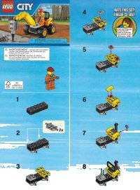 LEGO onderdeel Demolition Driller polybag 30312-1