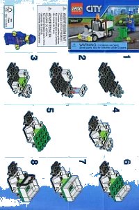 LEGO part Garbage Truck polybag 30313-1