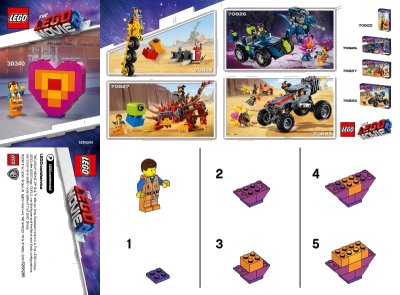 LEGO onderdeel Emmet's 'Piece' Offering polybag (30340-1)