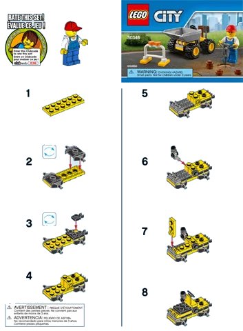 LEGO onderdeel Mini Dumper polybag (30348-1)