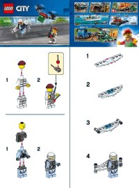 LEGO onderdeel Sky Police Jetpack polybag 30362-1
