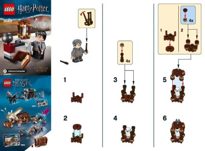 LEGO onderdeel Harry's Journey to Hogwarts polybag (30407-1)