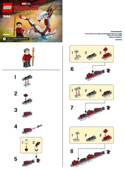 LEGO onderdeel Shang-Chi and The Great Protector polybag (30454-1)
