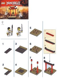 LEGO part WU-CRU Target Training polybag 30530-1