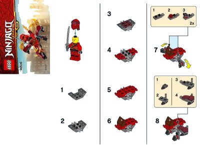 LEGO onderdeel Fire Flight polybag (30535-1)