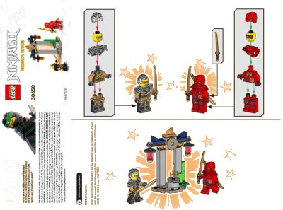 LEGO onderdeel Kai and Rapton's Temple Battle polybag (30650-1)