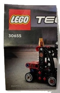 LEGO onderdeel Forklift with Pallet polybag 30655-1