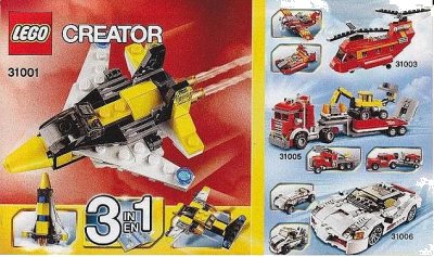 LEGO onderdeel Mini Skyflyers (31001-1)