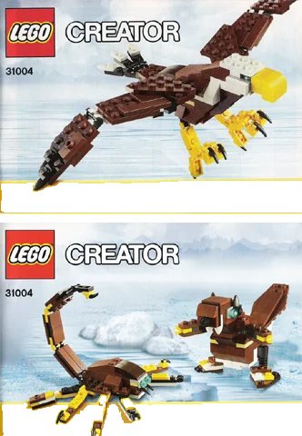 LEGO onderdeel Fierce Flyer (31004-1)