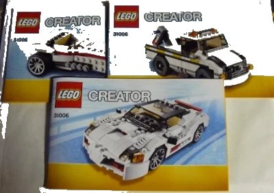 LEGO onderdeel Highway Speedster (31006-1)