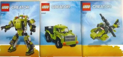 LEGO onderdeel Power Mech (31007-1)