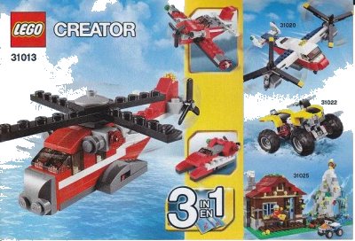LEGO onderdeel Red Thunder (31013-1)