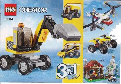 LEGO onderdeel Power Digger (31014-1)