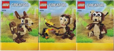 LEGO onderdeel Forest Animals (31019-1)