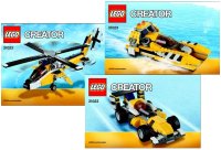 LEGO part Yellow Racers 31023-1