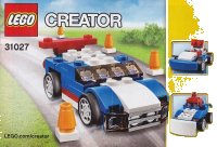 LEGO part Blue Racer 31027-1