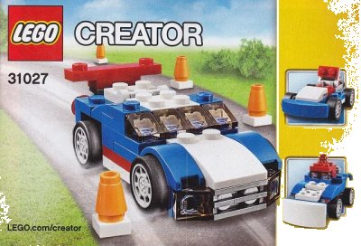 LEGO onderdeel Blue Racer (31027-1)